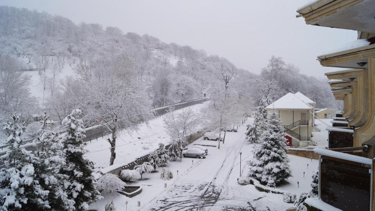 Gabala Yeddi Gozel Hotel Exterior foto