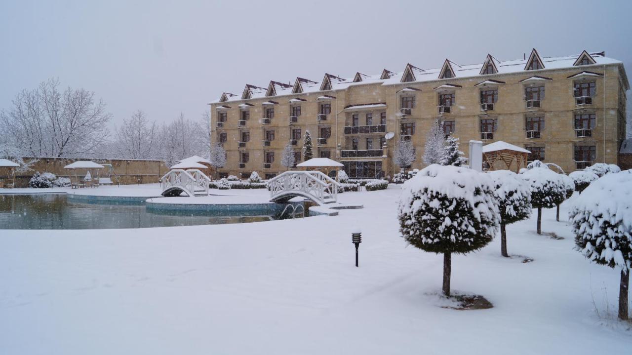 Gabala Yeddi Gozel Hotel Exterior foto