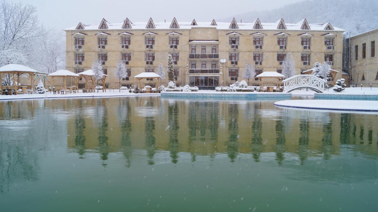 Gabala Yeddi Gozel Hotel Exterior foto