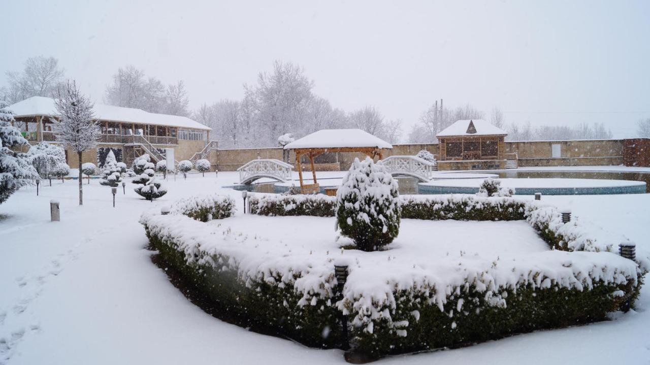 Gabala Yeddi Gozel Hotel Exterior foto