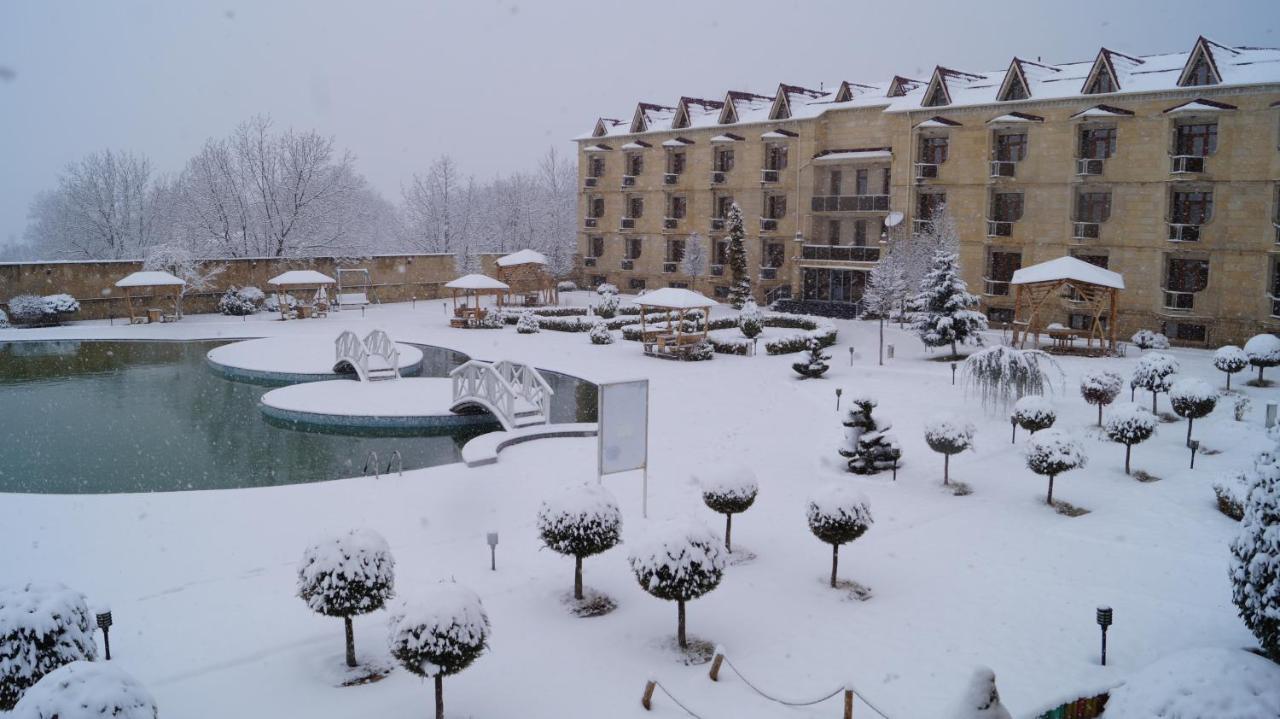 Gabala Yeddi Gozel Hotel Exterior foto