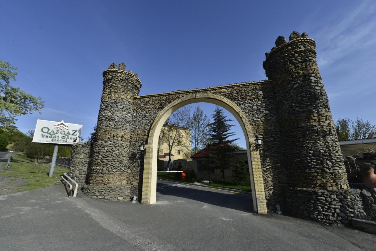 Gabala Yeddi Gozel Hotel Exterior foto